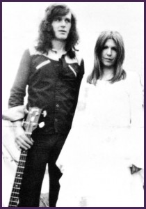 Annie Haslam and John Wetton in 1971